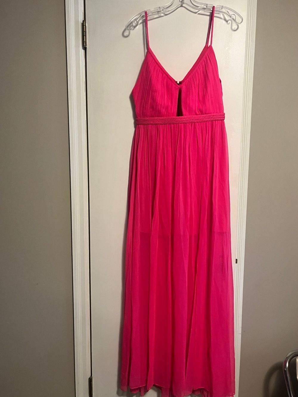 Alice + Olivia Pink Maxi Dress